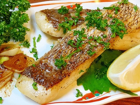 ちょっと和風☆ 「鯛のバター醤油ソテー」